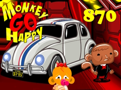 เกม Monkey Go Happy Stage 870