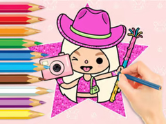 เกม Coloring Book: Toca Baca World