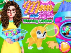 เกม Mom And Taylor Washing Clothes