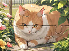 เกม Jigsaw Puzzle: Cat Garden