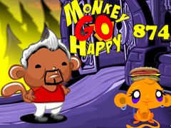 เกม Monkey Go Happy Stage 874
