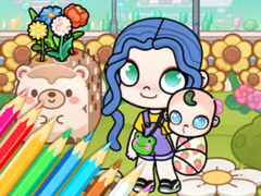 เกม Coloring Book: Avatar World Babycare