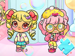 เกม Jigsaw Puzzle: Avatar World Candy Girl