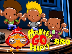 เกม Monkey Go Happy Stage 880 New Monkeys On Block Theme