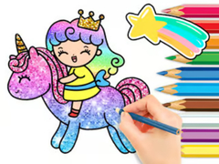 เกม Coloring Book: Unicorn Princess