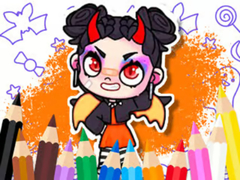 เกม Coloring Book: Avatar World Cute Devil