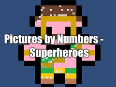 เกม Pictures by Numbers - Superheroes