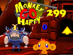 เกม Monkey Go Happy Stage 299