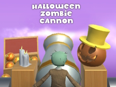 เกม Halloween Zombie Cannon