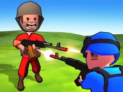 เกม Little Commander. Red vs Blue