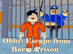 เกม Obby: Escape from Barry Prison