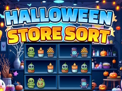 เกม Halloween Store Sort