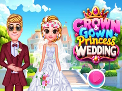 เกม Crown & Gown Princess Wedding