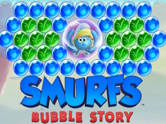 เกม Smurfs Bubble Story