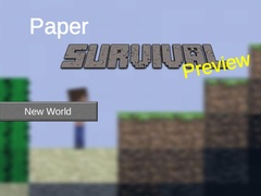 เกม Paper Survival