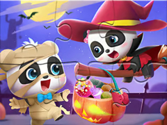 เกม Jigsaw Puzzle: Baby Panda Halloween