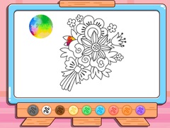 เกม Coloring Book: Flower Bouquet