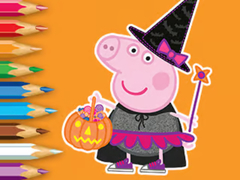 เกม Coloring Book: Peppa Pig Halloween