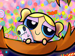 เกม Jigsaw Puzzle: Powerpuff Girl Halloween