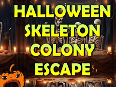 เกม Halloween Skeleton Colony Escape