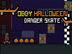 เกม Obby Halloween Danger Skate