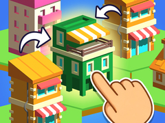 เกม Crafty Town Merge City