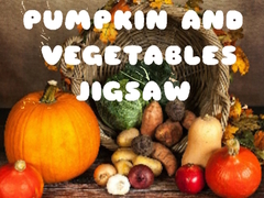 เกม Pumpkin and Vegetables Jigsaw