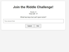 เกม Riddle Challenge 