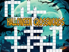 เกม Halloween crosswords 