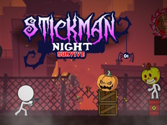 เกม Stickman Night Survive