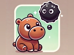 เกม Hide Moodeng Hippo!