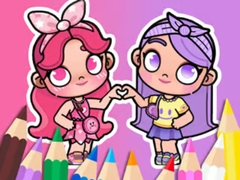 เกม Coloring Book: BFF In Avatar World