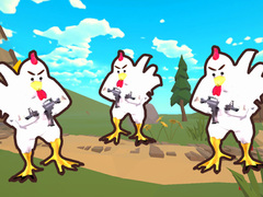 เกม Chicken shooter io