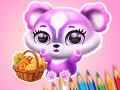 เกม Coloring Book: Fluffy Picnic