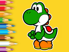 เกม Coloring Book: Yoshi Fishing Day