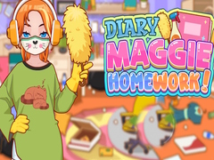 เกม Diary Maggie Homework!