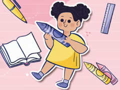 เกม Kids Quiz: Stationery Story
