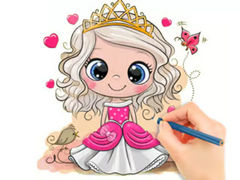 เกม Coloring Book: Chibi Doll Princess