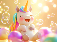 เกม Jigsaw Puzzle: Unicorn Bubble Fun