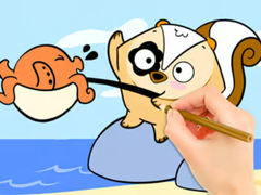 เกม Coloring Book: Fishing Surprise
