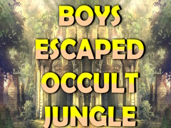 เกม Boys Escaped Occult Jungle
