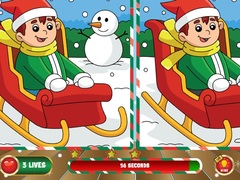 เกม Christmas Find The Differences