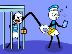 เกม Stickman Troll Thief Puzzle