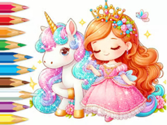 เกม Coloring Book: Unicorn Secret Whisper