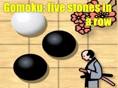 เกม Gomoku: five stones in a row