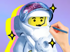 เกม Coloring Book: LEGO Astronaut