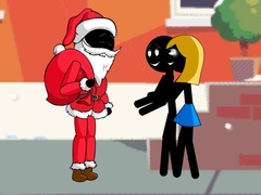 เกม Stickman Santa