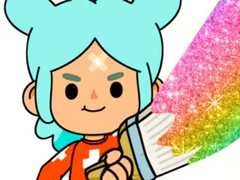 เกม Coloring Book: Toca Boca Rita