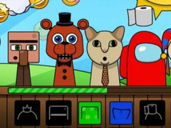 เกม Sprunki: Monsters 