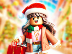 เกม Jigsaw Puzzle: Roblox Christmas Mall